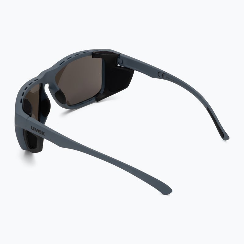 Окуляри сонцезахисні UVEX Sportstyle 312 stone blue matt/mirror silver 2