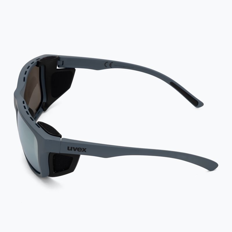 Окуляри сонцезахисні UVEX Sportstyle 312 stone blue matt/mirror silver 4