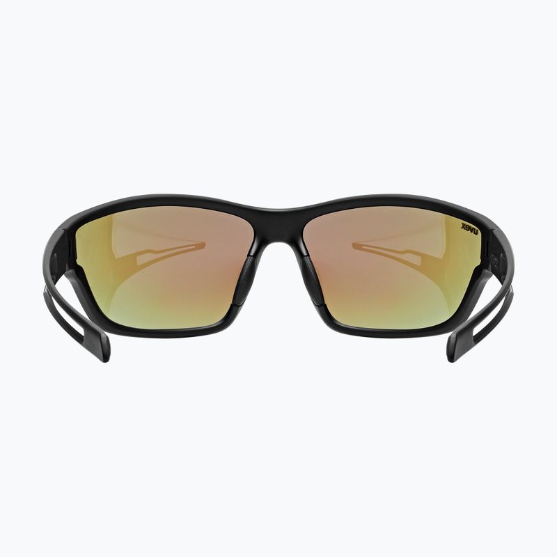 Окуляри сонцезахисні UVEX Sportstyle 806 black matt/mirror blue 3