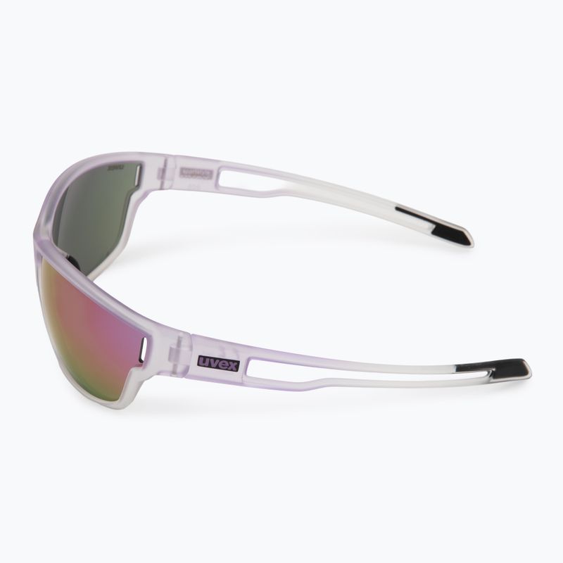Окуляри сонцезахисні UVEX Sportstyle 806 purple fade/mirror purple 4