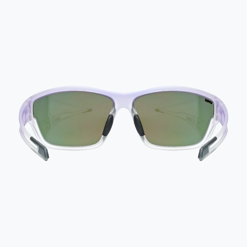 Окуляри сонцезахисні UVEX Sportstyle 806 purple fade/mirror purple 5