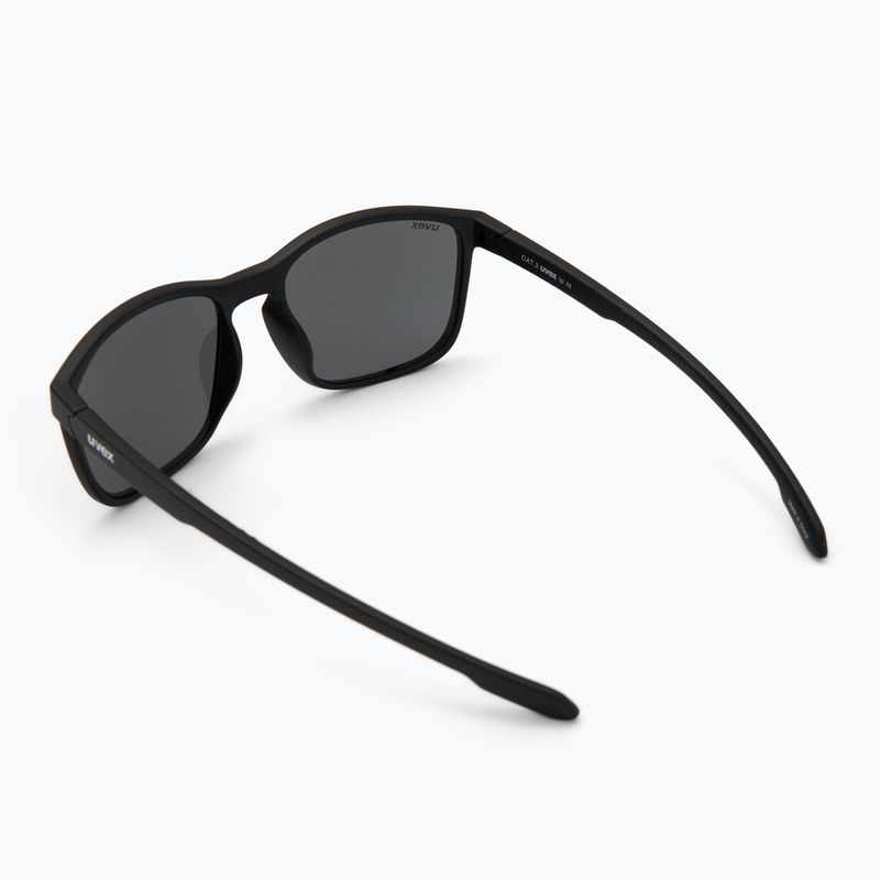 Окуляри сонцезахисні UVEX LGL 52 black matt/mirror silver 2
