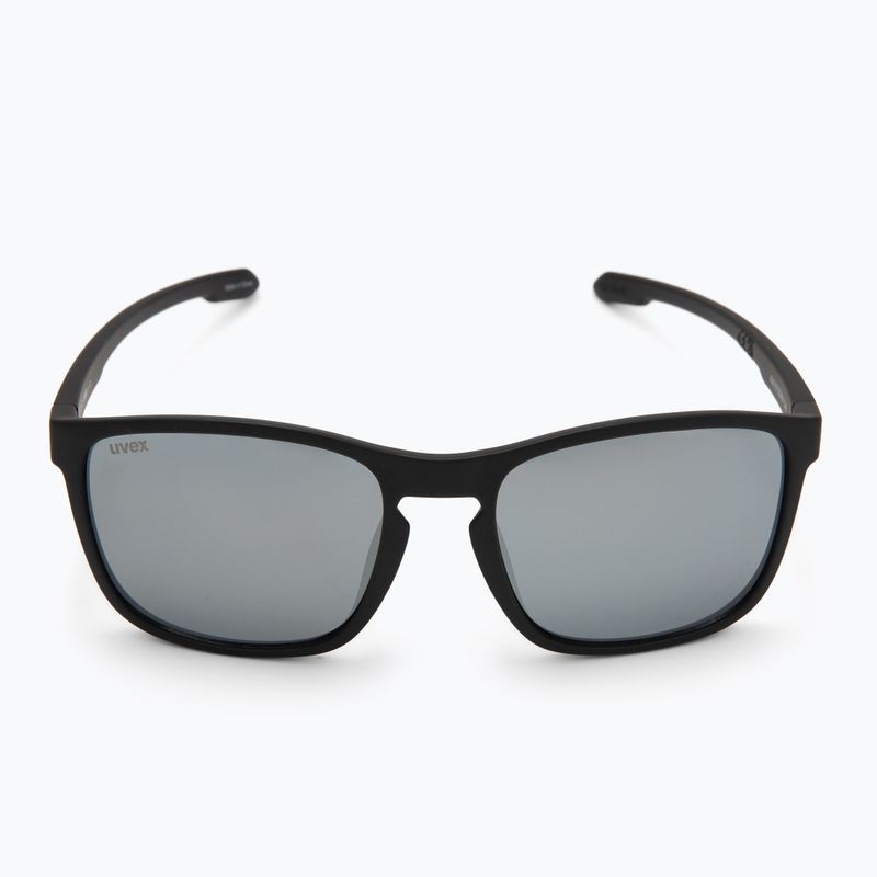 Окуляри сонцезахисні UVEX LGL 52 black matt/mirror silver 3
