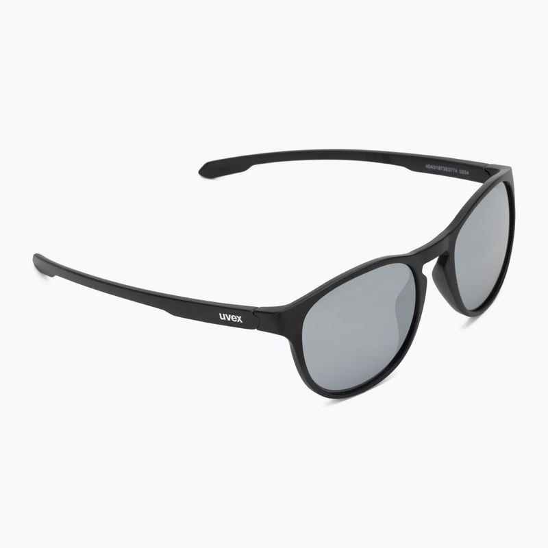 Окуляри сонцезахисні UVEX LGL 53 black matt/mirror silver