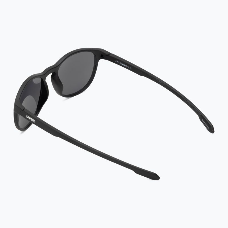 Окуляри сонцезахисні UVEX LGL 53 black matt/mirror silver 2