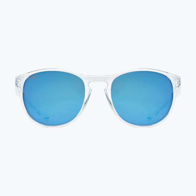 Окуляри сонцезахисні UVEX LGL 53 clear/mirror blue 2