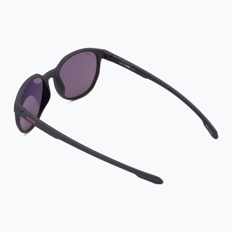 Окуляри сонцезахисні UVEX LGL 54 blue matt/mirror purple 2
