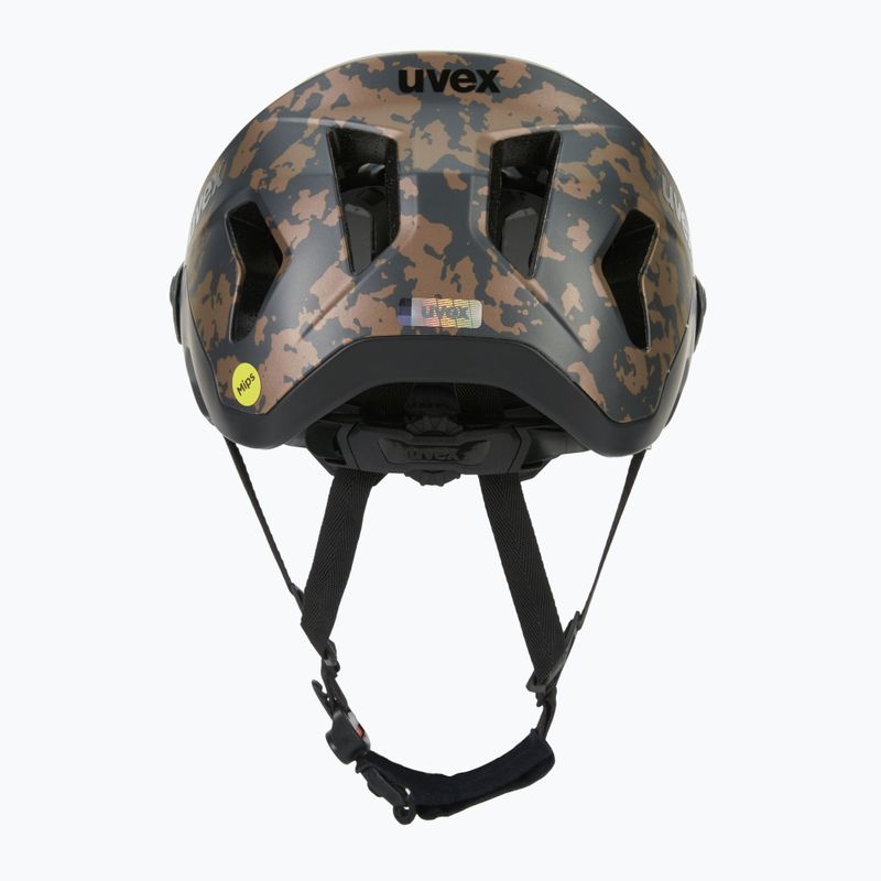 Шолом велосипедний UVEX Renegade MIPS hazel camo/black matt 4