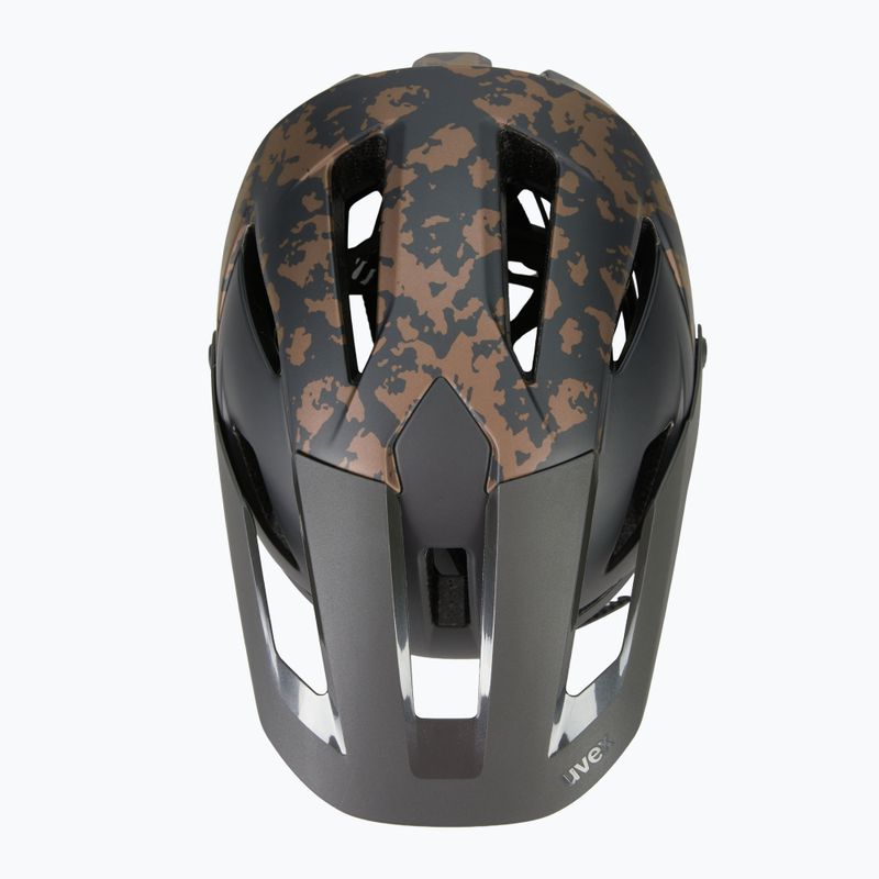 Шолом велосипедний UVEX Renegade MIPS hazel camo/black matt 6