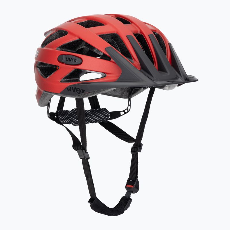Шолом велосипедний UVEX I-vo CC red / black matt