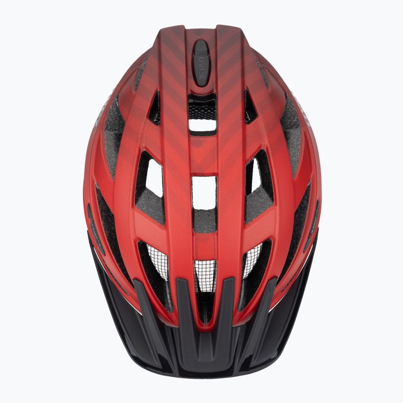 Шолом велосипедний UVEX I-vo CC red / black matt 6