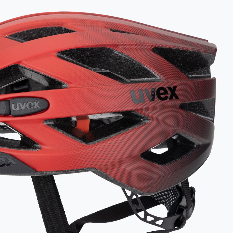 Шолом велосипедний UVEX I-vo CC red / black matt 7