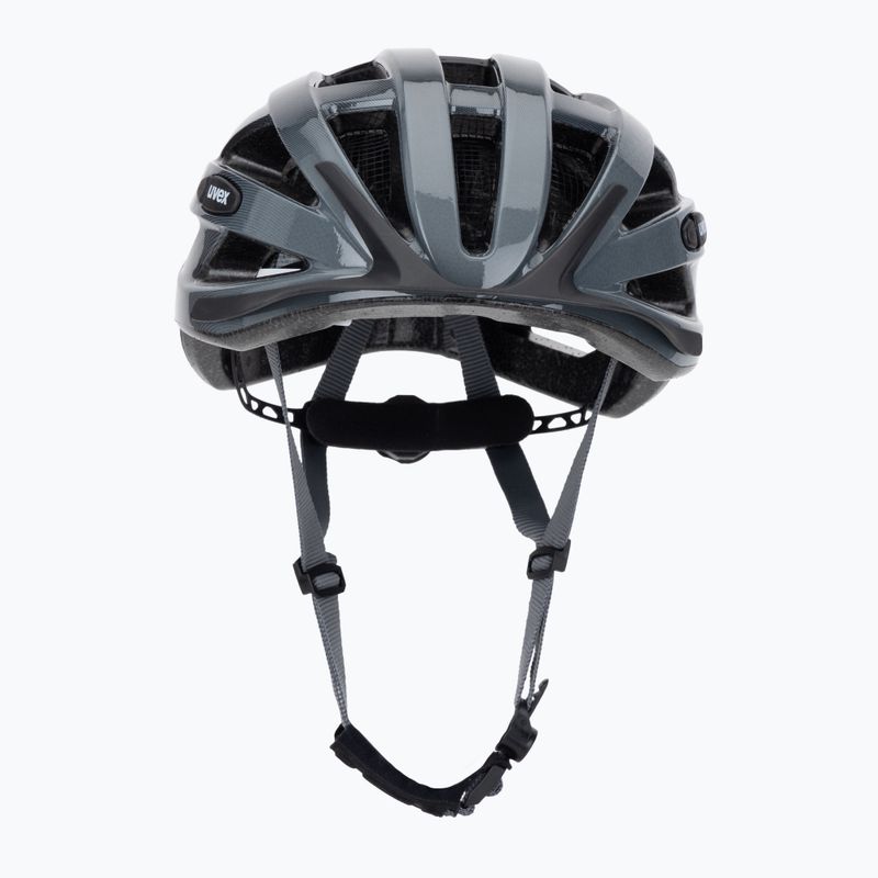 Шолом велосипедний UVEX Air Wing grey / black 2