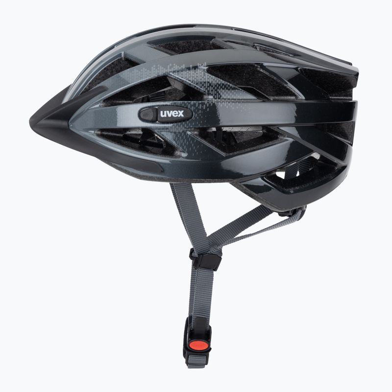 Шолом велосипедний UVEX Air Wing grey / black 3