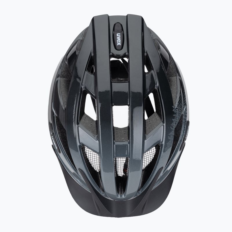 Шолом велосипедний UVEX Air Wing grey / black 6