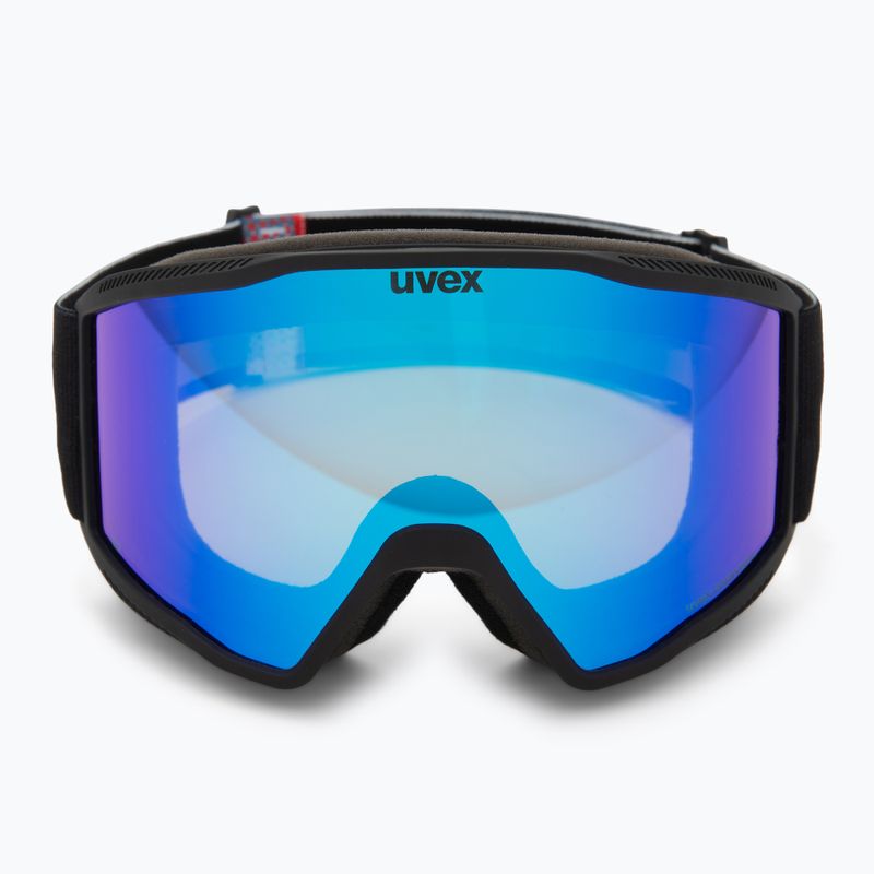 Гірськолижні окуляри UVEX Blast CV black matt/mirror blue 2