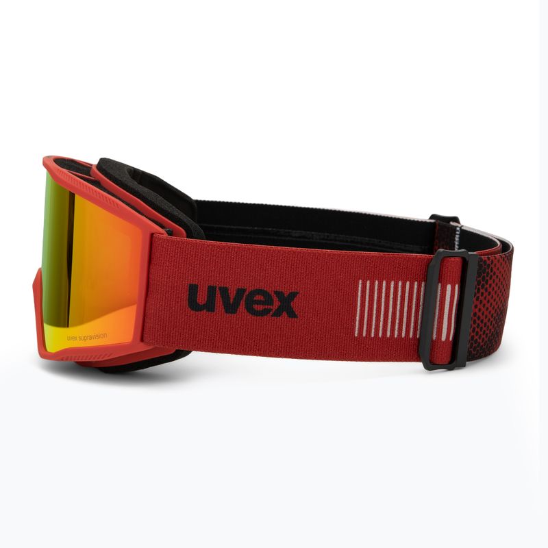 Лижні окуляри UVEX Blast FM red matt/mirror red 4
