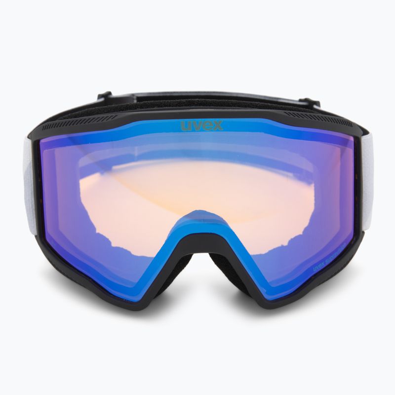 Окуляри гірськолижні UVEX Blast FM black matt/mirror blue 2
