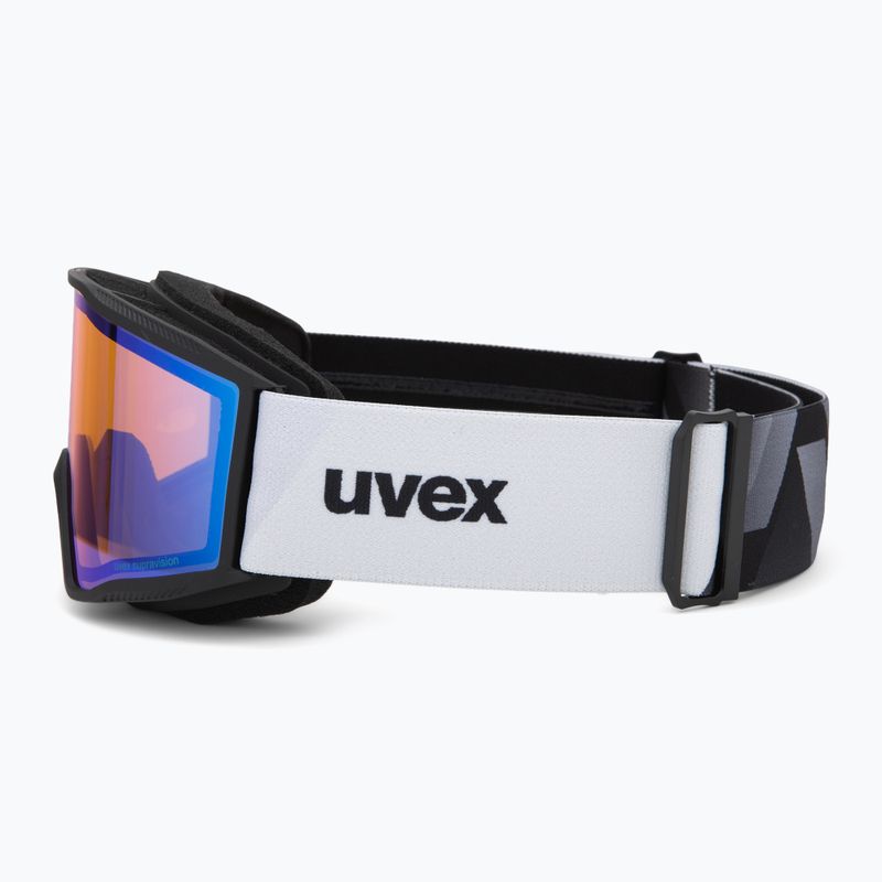 Окуляри гірськолижні UVEX Blast FM black matt/mirror blue 4