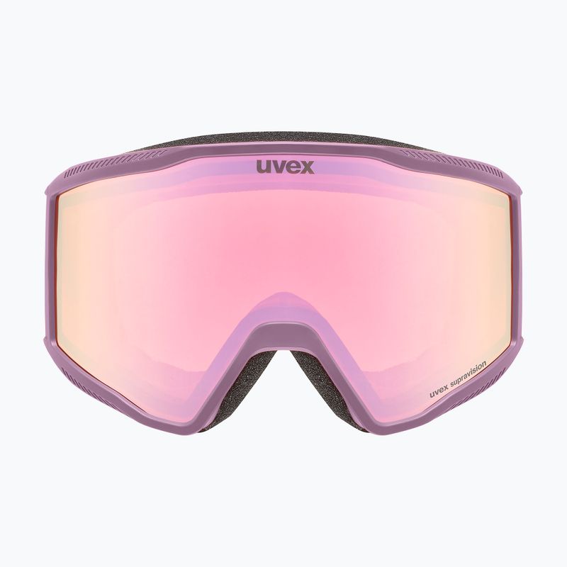 Гірськолижні окуляри UVEX Blast FM plum matt/mirror purple 2
