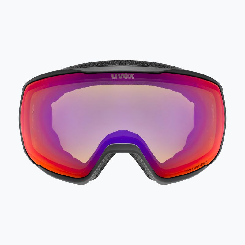 Окуляри гірськолижні UVEX Victorious FM black matt/mirror ruby 6