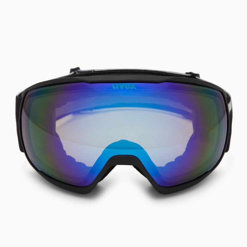 Окуляри гірськолижні UVEX Victorious FM black matt/mirror blue 2