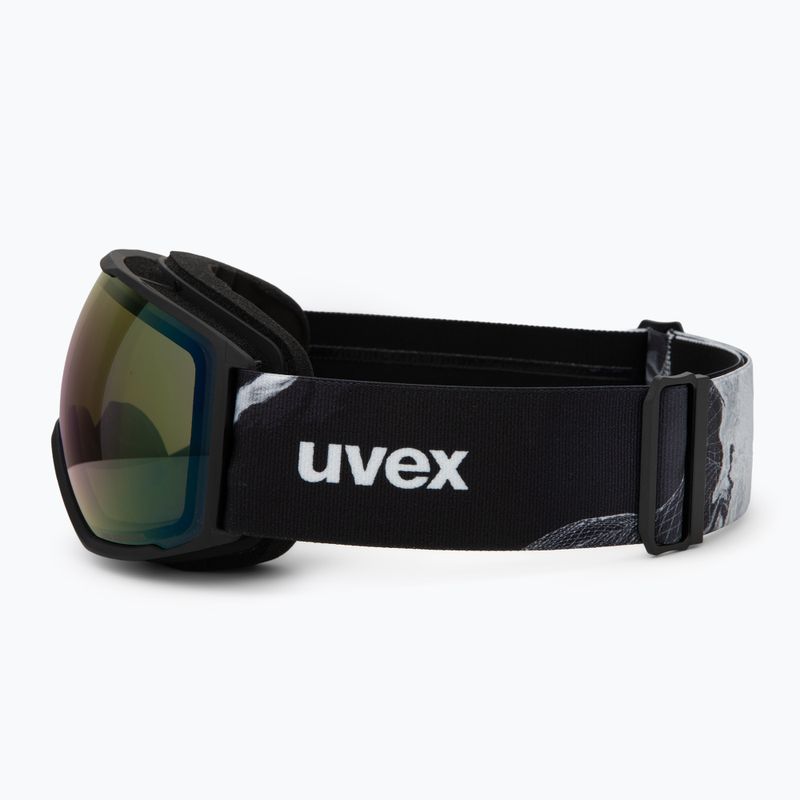 Окуляри гірськолижні UVEX Victorious FM black matt/mirror blue 4
