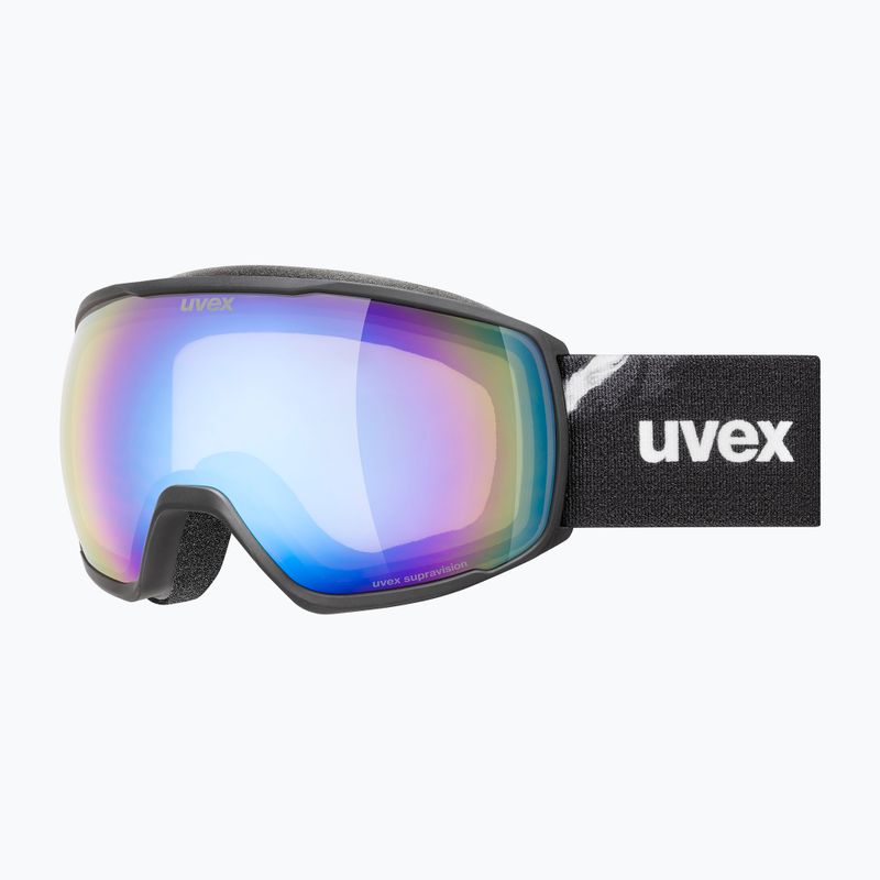 Окуляри гірськолижні UVEX Victorious FM black matt/mirror blue 5