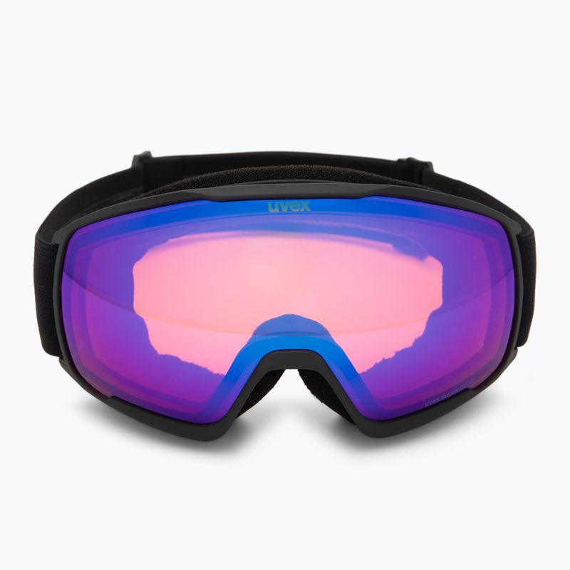 Окуляри гірськолижні UVEX Victorious S FM black matt/mirror blue 2