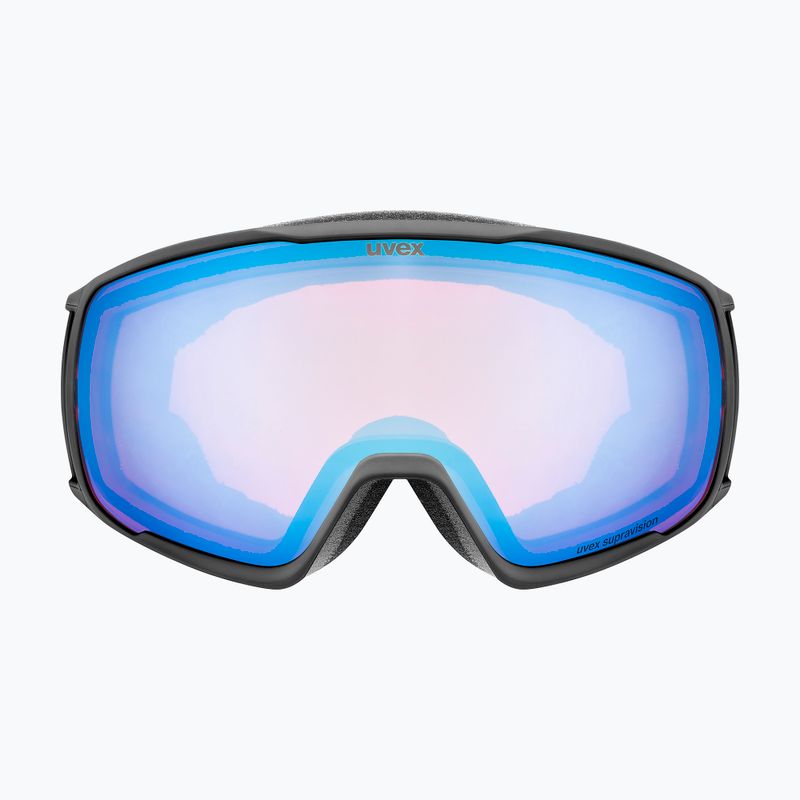 Окуляри гірськолижні UVEX Victorious S FM black matt/mirror blue 6