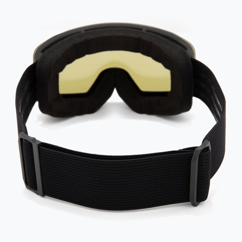 Окуляри гірськолижні дитячі UVEX Pwdr FM black matt/mirror ruby/green/clear 3