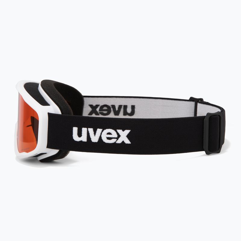 Дитячі гірськолижні окуляри UVEX Speedy Nova Jr white/lasergold 4