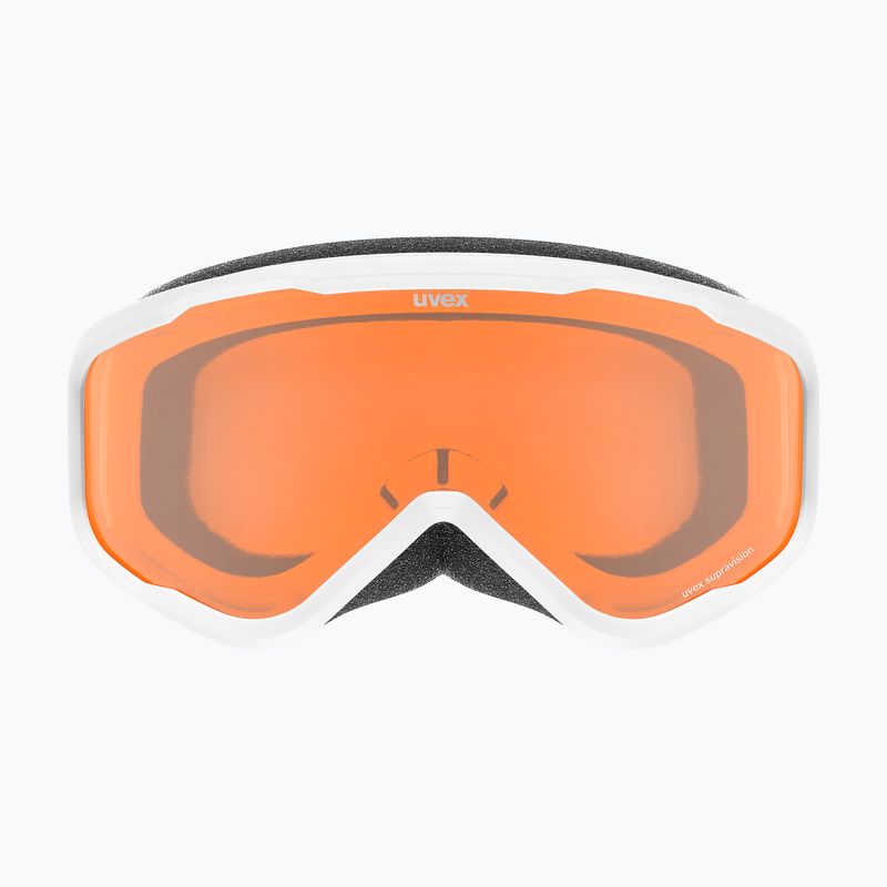 Дитячі гірськолижні окуляри UVEX Speedy Nova Jr white/lasergold 2