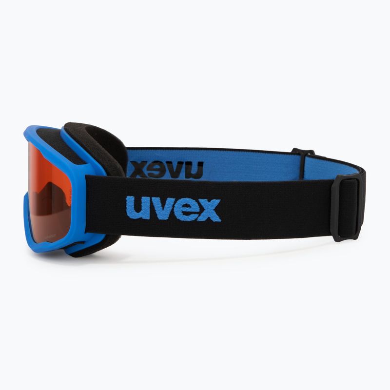 Окуляри гірськолижні дитячі UVEX Speedy Nova Jr blue/lasergold 4