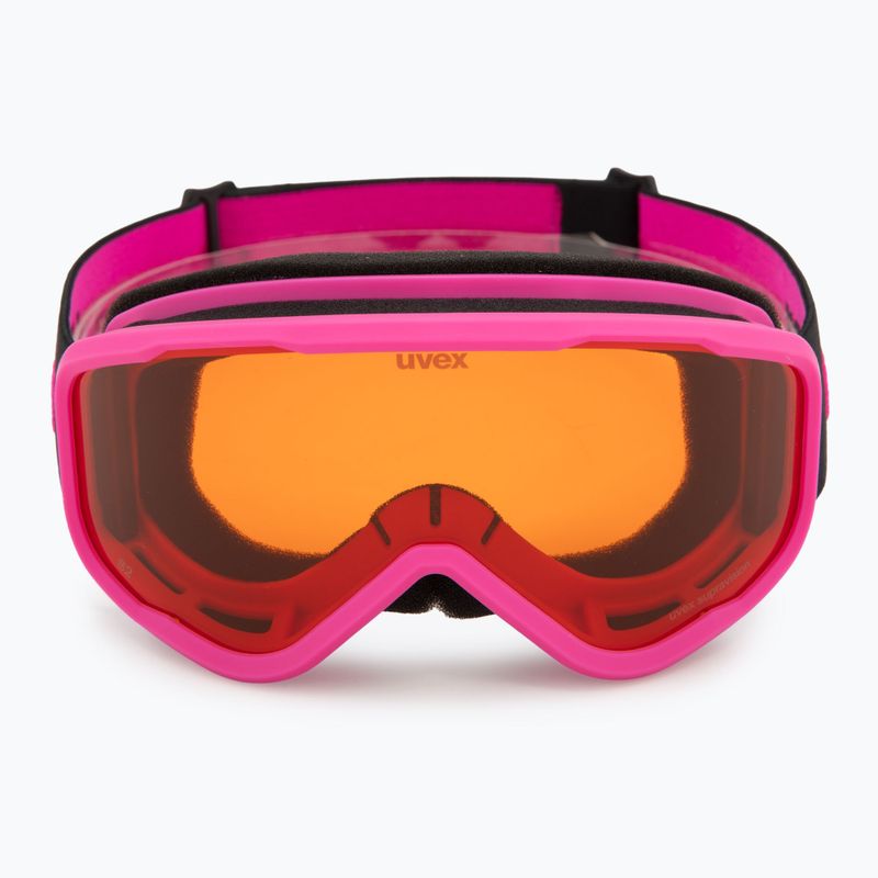 Окуляри гірськолижні дитячі UVEX Speedy Nova Jr pink/lasergold 2