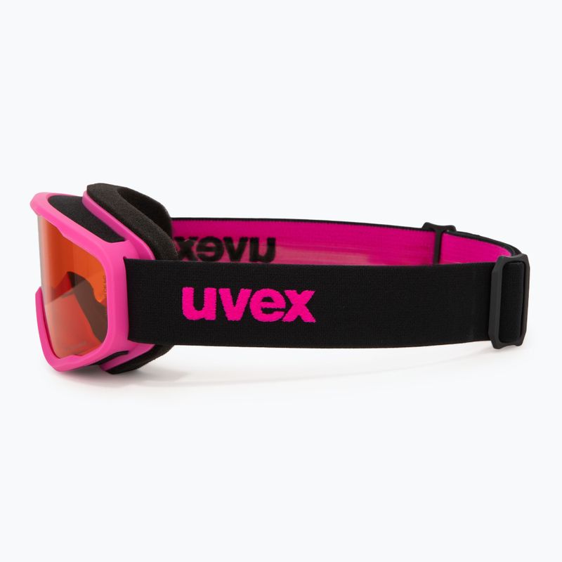 Окуляри гірськолижні дитячі UVEX Speedy Nova Jr pink/lasergold 4
