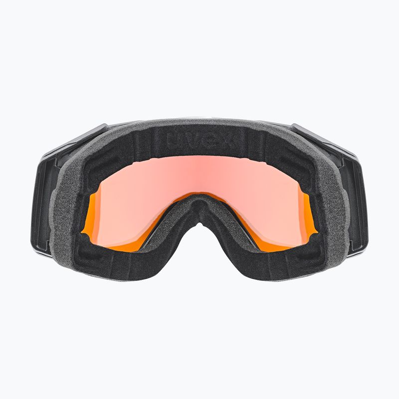 Гірськолижні окуляри UVEX Gravity FM black matt/mirror red/orange/clear 3