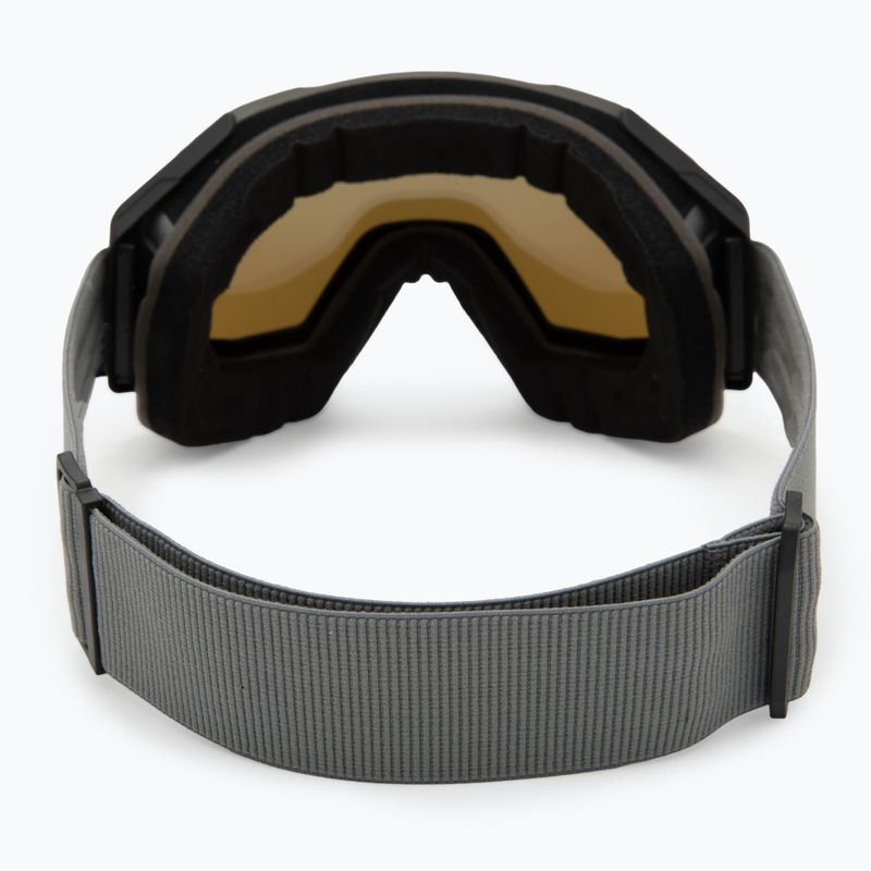 Окуляри гірськолижні UVEX Gravity FM rhino matt/mirror ice/green/clear 3