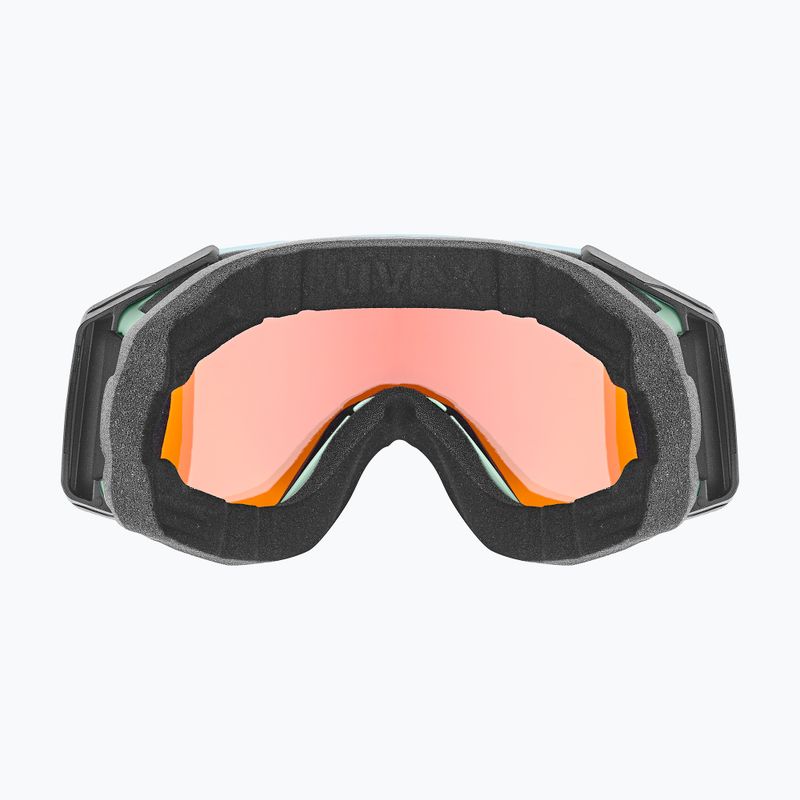 Гірськолижні окуляри UVEX Gravity FM oxid matt green/mirror opal/orange/clear 3