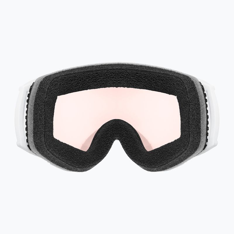 Окуляри гірськолижні UVEX Victorious S V white matt/vario rose mirror 7