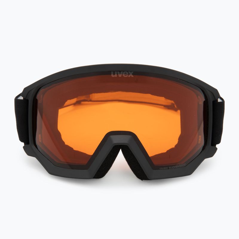 Гірськолижні окуляри UVEX Athletic LGL black matt/orange/clear 2