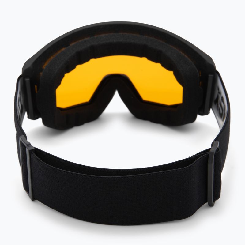 Гірськолижні окуляри UVEX Athletic LGL black matt/yellow/clear 3
