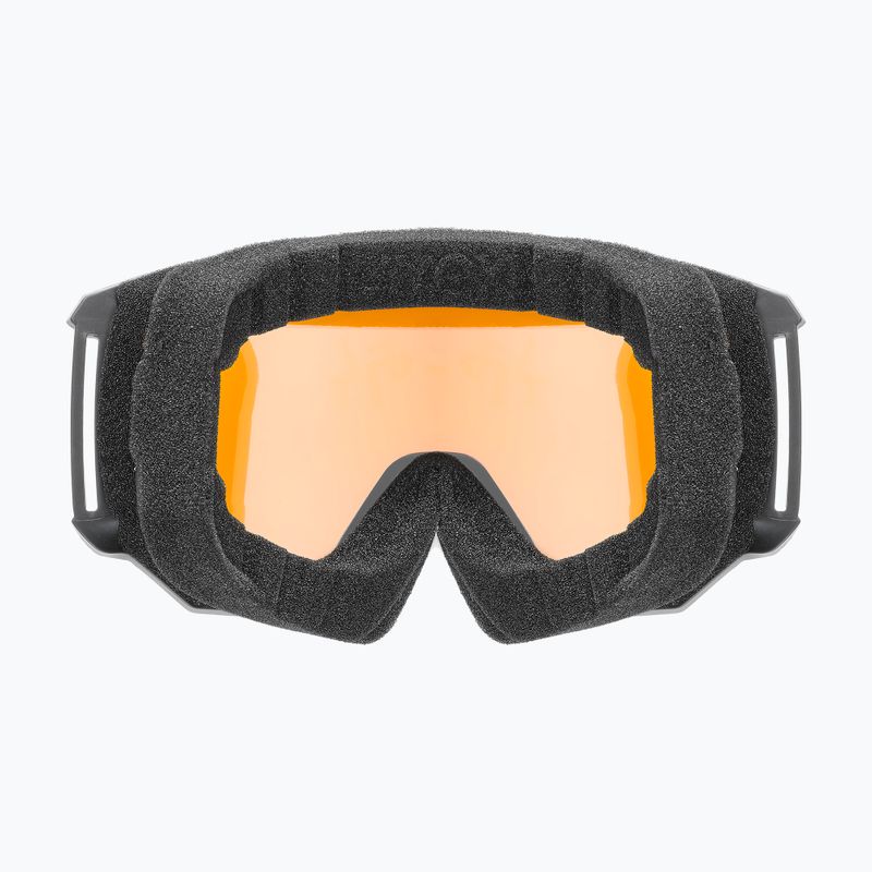 Гірськолижні окуляри UVEX Athletic LGL black matt/yellow/clear 3