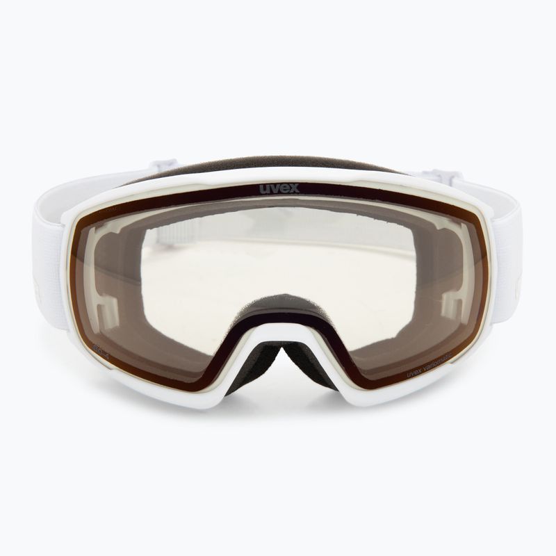 Окуляри гірськолижні UVEX Victorious S Pro V white matt/vario red mirror 2