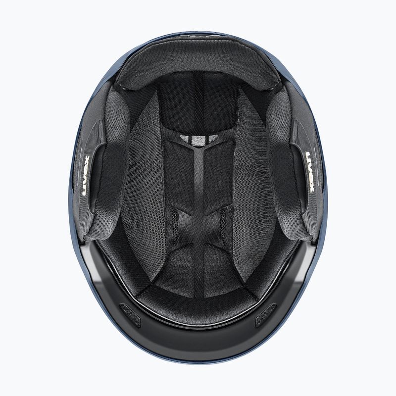 Лижний шолом UVEX Resolution dusk blue matt 5