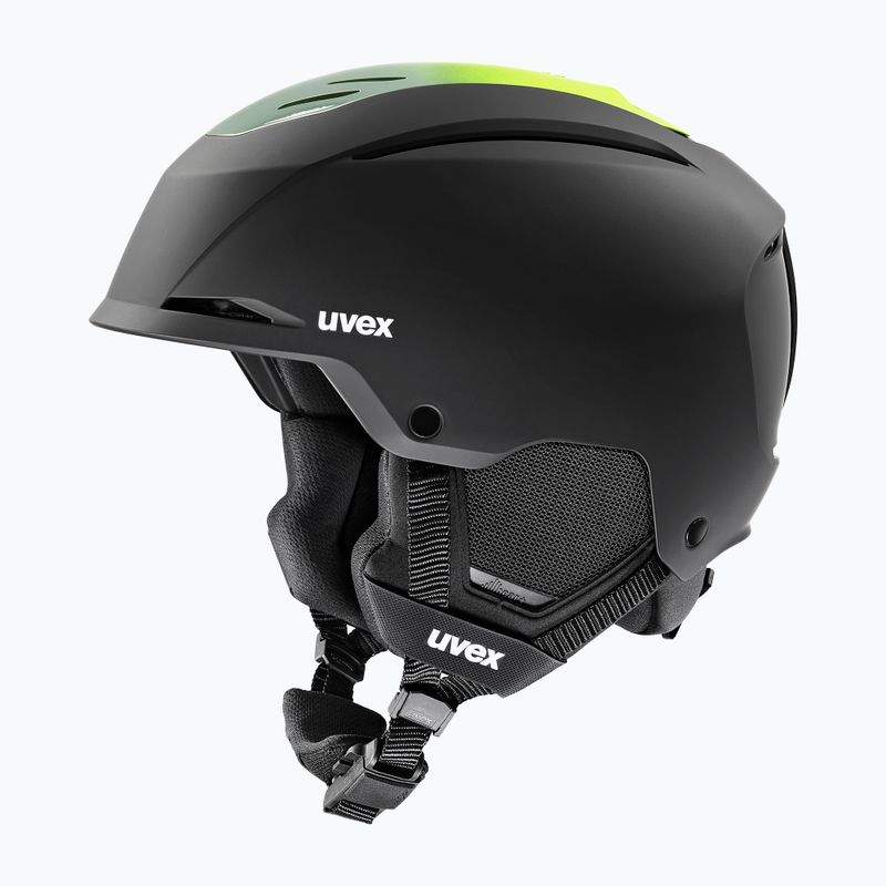 Шолом гірськолижний UVEX Resolution black/electrum grad matt 9