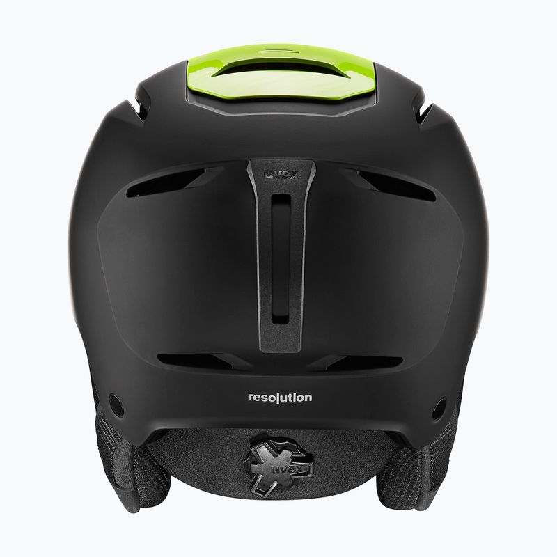 Лижний шолом UVEX Resolution black/electrum grad matt 3