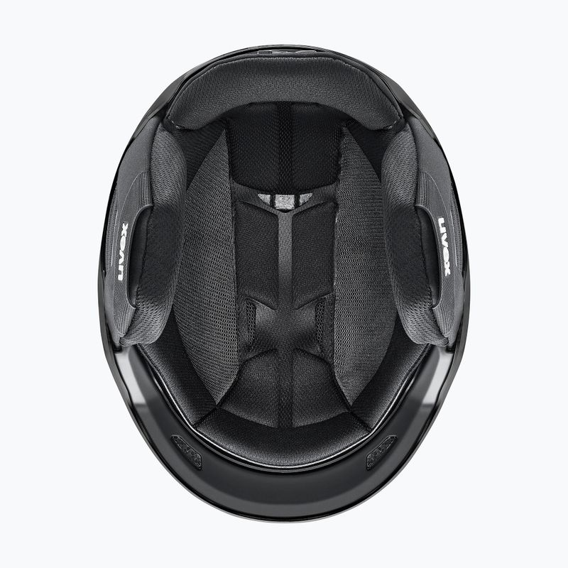 Шолом гірськолижний UVEX Resolution black/electrum grad matt 13