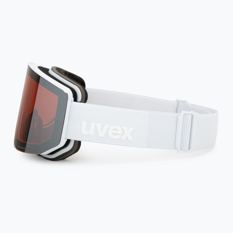 Окуляри гірськолижні Uvex Lace Attract FM white matt/mirror silver 5