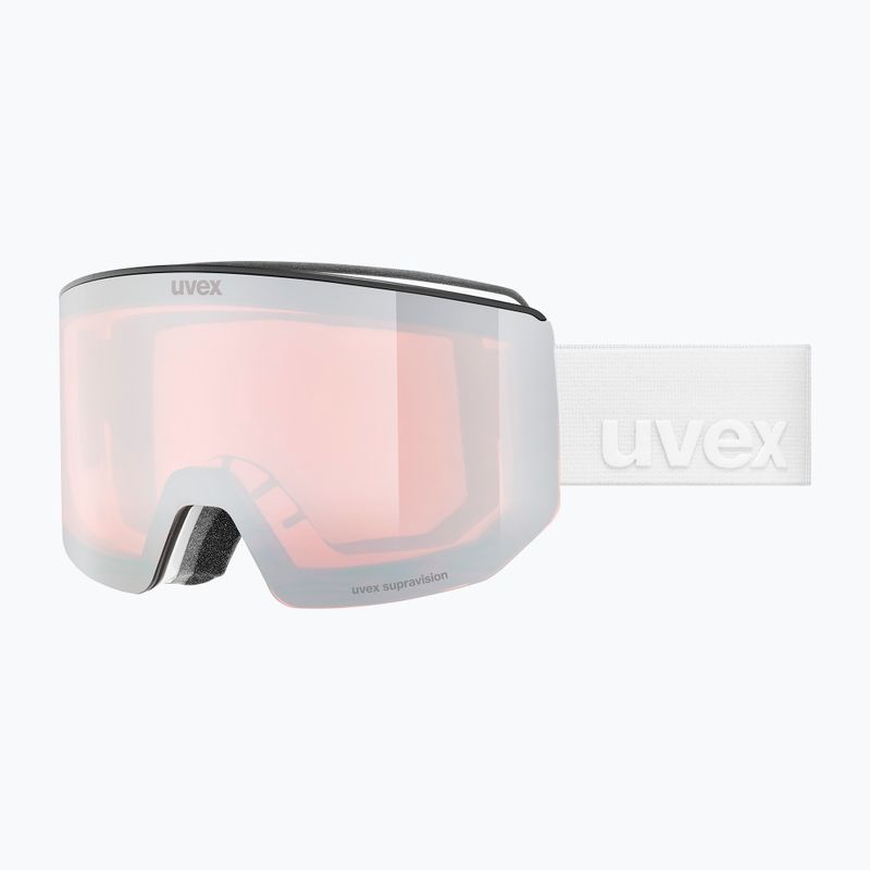 Окуляри гірськолижні Uvex Lace Attract FM white matt/mirror silver 7